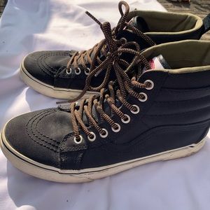 Nylon Hi-SK8 black Vans